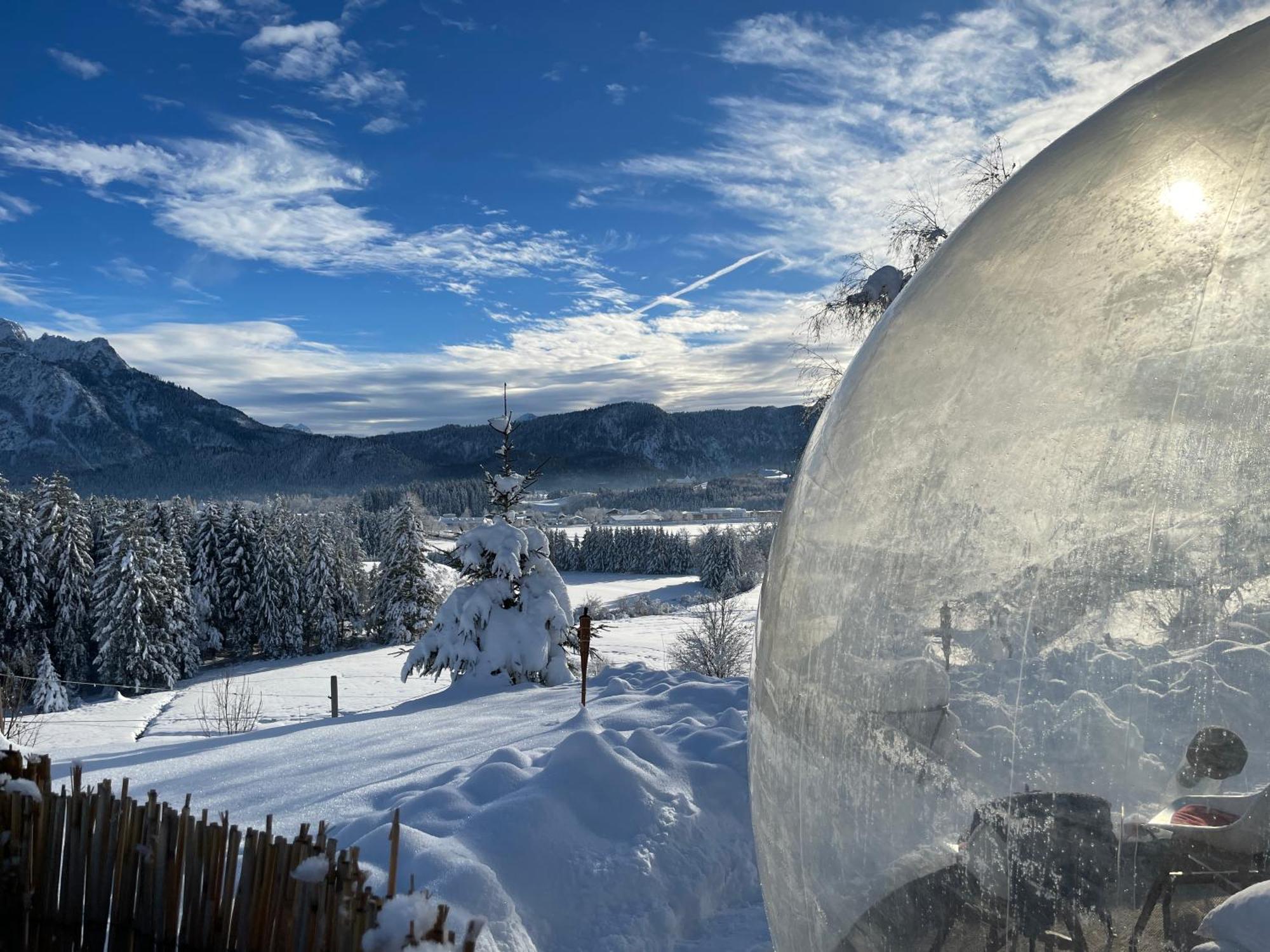 Bubble Tent Fuessen Im Allgaeu Zewnętrze zdjęcie